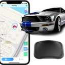 Real-Time Mini GPS Vehicle Tracker - Weatherproof Magnetic Design - No Monthly Fee - Compatible with Android & iOS - Top Hidden Car Tracker for Global Coverage