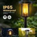 Solar Pathway Lights, 12 Pack Solar Light Outdoor IP65 Waterproof, Garden Lights Solar Powered, Outside Decor Landscape Lighting for Yard, Path, Driveway, Walkway (Warm White)