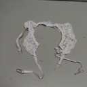 Lidogirl Women's Lace Nights Garter Belt with Stockings Sheers, One Size  (White)
