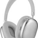 NC95 Hybrid Active Noise Cancelling Headphones with Knob Control, 120H Playtime Over Ear Headphones Wireless Bluetooth 6.0, App Control, Hi-Res Audio, Comfort Fit, Clear Calls for Travel/Workout (Silver)