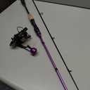 Sougayilang Spinning Combo, Medium Heavy Fishing Pole and 2000 Spinning Reel Set, Fishing Rod and Reel Commbo for Bass Fishing Tackle, Size: 5.9ft & Spinning Reel