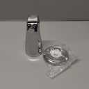 Universal Bathroom Tub Spout with Metal Tub Spout Cover Ring, 5 1/4 Inches Reach Wall Front Mount Faucet with Shower Diverter 1/2" IPS Inside Thread(Chrome)