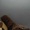 Round Body Pillow for Adults, Long Bolster Pillow for Bed with Removable Velvet Cover, Decorative Tube Roll Cylinder Pillow, 47 x 7.87 Inch, Coffee