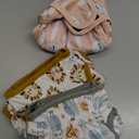 Langsprit Washable Female Dog Diapers (3 Pack) - Doggie Reusable Small Medium Large Dog Diapers for Doggy Puppy Female in Period - Highly Absorbent Dog Heat Panties (Medium,Rabbit, Owl, Lion)