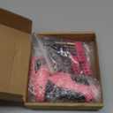 Hi-Spec Small Electric Screwdriver, Mini Drill Set, Rechargeable 3.6V Cordless Screwdriver with 26 Driver Bits, Power Tool for Small Projects & Home Use, Pink