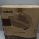 5" Locking Toilet Seat Riser,Elevated Raised Toilet for Senior