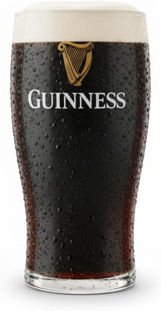 Guinness Draught 20oz Pint Glass (Pack of 1)