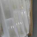 Shihanee 36 Pcs Pillar Candles and Glass Cylinder Vases Tall Cylinder Holders for Pillar Candles Wedding Centerpieces, Total 18 Sets(3.4'' X 4.7", 7", 9.8",Clear,White)