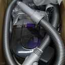 Aspiron 40Kpa Canister Vacuum Cleaner, 1600W Bagless Canister Vacuum Cleaner with 5 Tools, Auto Cord Rewind, H13 HEPA Filter, 4Qt Large Cup, for Hard Floors, Carpet, Pet, Upholstery, Tiles, Purple