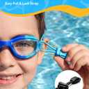 Aegend Swim Goggles Kids 3-14 Anti-Fog Leak-Proof Pool Beach Vacation
