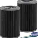 Leemone 2 Pack Air Pro PECO-HEPA Tri-Power Filters Replacement Compatible with Molekule Air Pro | Air Puri-fier, High-Efficiency Replacement Filter
