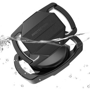 SANKALA Airtag Dog Collar Holder, [2 Pack] Waterproof Airtag Case for Dog Collar, TPU & Silicone Full Body Covered Anti-Lost Apple Air Tag Collar Holder Protective Airtag Case for Pet Collar