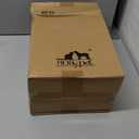 Hollypet Fluffy Dog Cat Bed Pet Couch Beds Plush Soft Warming Washable Puppy Bed for Small Medium Dogs and Large Cats, Silver Gray, 24" L x 18" W x 10" Th