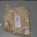 Women's Two Piece Outfits Lounge Sets Long Sleeve Ruched Top & Wide Leg High Waist Pants with pockets (Beige, XL)