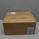 Boho Ceiling Fan with Light and Remote,Rattan Fandelier Ceiling Fan with Light Flush Mount Woven Farmhouse Caged Ceiling Fans for Bedroom Living Room Kitchen(Enclosed 6 Speeds)