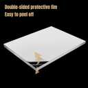 WEWLINE 2448" Plexiglass Sheets 2-Pack 1/4" (6mm) Thick, Acrylic Sheets for Heavy Duty DIY Projects, Protective Barriers, Crafts, Indoor/Outdoor Use