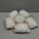 ZENFUN Chip and Dip Serving Set, 11'' Divided Serving Platters Tray for Party, 6-Compartment Removable Appetizer Snack Dishes, Round Sectional Serving Platter for Fruits, Condiment