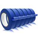 Masking Tape, Blue Tapes, Painters Tape, Artist Painter's Painting Paper Tape for Multi-Purpose Wall Paint, DIY Crafts, Scrapbook, Decoration, Labeling, Edge Finishing, 0.94INx60.1YDSx6 Rolls=360.6YDS