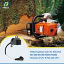 FitBest Ignition Coil for Stihl 046, 064, 066, MS460, MS650, MS660 Chainsaws OEM Replacement #1122 400 1314 Ideal for Chainsaw Repairs, Logging, and DIY Maintenance