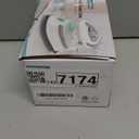 BEAUTURAL Mini Travel Steam Iron for Clothes with Dual Voltage, Temperature Control, Non-Stick Soleplate and Cord Storage, Ideal for Sewing, Quilting and Handcraft (White)