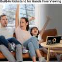 for Samsung Galaxy S23 Ultra 5G Case, Built-in 360 Rotation Ring Holder Magnetic Stand, Luxury Shiny Plating Edge Shockproof Electroplated Protective Phone Cover (Black/Golden)