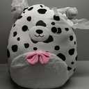 Squishmallows Original 20in Dustin The Dalmatian with Bowtie  Official Jazwares Plush (Jumbo)