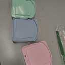 Sandwich Containers, 3Pcs Reusable Sliced Toast Boxs, Bread Holder Bread Container for Lunch, Toast Keeper for Adults, Microwave & Dishwasher Safe(Blue, Pink, Green)