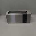 Mueller UltraToast Full Stainless Steel Toaster 2 Slice, Long Extra-Wide Slots with Removable Tray, Cancel/Defrost/Reheat Functions, 6 Browning Levels with LED Display, Housewarming Gifts New Home