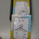 Handicrafts Home 5 by 7 Picture Frames Pack of 2 Mondrian Driftwood Resin Inlay Photo Frame, Decorative Frames for Wall & Desk, Boho Chic & Vintage Inspired Home Decor, Unique Handmade Photo Display