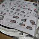 Automatic Cat Litter Box Self Cleaning - App Control, Cat Toilet Records, Suitable for Big Cats, Medium Cats, Kittens and Multi-Cat Families, Anti-Pinch, Low NoiseAssembly Required - White