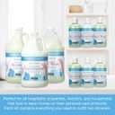 Ginger Lily Farms Botanicals Hospitality Kit, Island Tranquility, 9-Pc Set Includes Shampoo, Conditioner & Body Wash, 100% Vegan & Cruelty-Free, Green Tea Lemongrass Scent