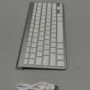 Wireless Keyboard and Mouse Compatible with iMac MacBook Air/Pro (Bluetooth and USB)