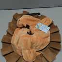 KOOLTAIL Inflatable Dog Cone Collar, Soft Cone for Dogs to Stop Licking Enhanced Alternative After Surgery, Pet Costume Recovery E Collar Adjustable Donut Neck Cone for Dogs Cats, Upgrade Size, Lion, Medium