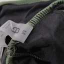 BMJL Womens One Piece Swimsuit Tummy Control Swim Dress Slimming Mesh Sheer Halter Sarong Wraps Bathing Suit (Medium, Green & Black 026)