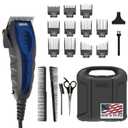 Wahl USA Self Cut Compact Corded Clipper Personal Haircutting Kit with Adjustable Taper Lever, and 11 Hair Clipper Guards for Clipping, Trimming & Personal Grooming – Model 3029683