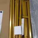 Fomcet 7.2x4FT Metal Arch Backdrop Stand Gold Wedding Arched Frame for Ceremony Birthday Party Graduation Bridal Baby Shower Anniversary Background Decoration