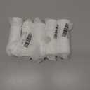 5 x Dog poop bag holder-2 in 1 Dog Waste Bag holder Comes with pet snack box for Leash Lightweight Pet Waste Bag DispenserEquipped with nylon rope and buckle (Excluding dog waste bag)(White)