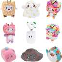 LankyBox Mini Mystery Plush, 9 Pack Bundle, Series 2, Collectible Blind Box Mini Plush, Officially Licensed Merch