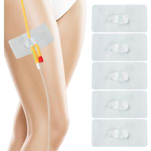 5 Pack Foley Catheter Stabilization Device, Silicone Foley Catheter Holder, Catheter Supplies Clip with Swivel Anchor to Prevent Displacement