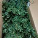 6-ft Pre-lit Pencil Artificial Christmas Tree with White LED Lights