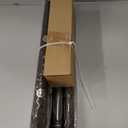 Bronze Curtain Rods for Windows 48 to 84 Inch, Decorative Heavy Duty Single-Side Adjustable 1'' Antique Brown Curtain Rod, Vintage Rustic Metal Drapery Pole for Farmhouse Bedroom Living Room (36''-88'' (1 Pack))