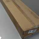 QEEIG Bathroom Shelves 48 inches Long Wall Shelf Large Extra Long 48 x 9 inch Set of 2, Rustic Brown (008-120BN)