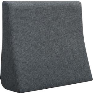 Vekkia Lumbar Support Pillow for Recliner - Couch Back Support Pillow for Lower Back Pain Relief, Lumbar Cushion for Sofa, Accent Chair & Armchair, Recliner Cushions for Elderly, Washable Cover (Gray)
