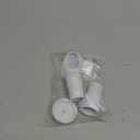 (2-Pack, White) RV Fresh Waters Fills Cap, RV Fresh Water Tank Cap and Strap, Camper Motorhome Water Filler Caps