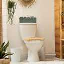 Storage Basket Wicker Baskets for Organizing Toilet Paper Storage Basket for Toilet Tank Top,Green