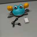 control future Crawling Crab Baby Toy - Infant Tummy Time Toys 3 4 5 6 7 8 9 10 11 12 Babies Boy 3-6 6-12 Learning Crawl 9-12 12-18 Walking Toddler 36 Months Old Music Development 1st Birthday Gifts (Green)