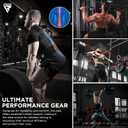 RDX Weight Lifting Belt - AUTO LOCK 4 Premium Adjustable Gym Belt for Olympic Cross Training - Support for Men Women Functional Fitness Workout - WOD Powerlifting Bodybuilding Weightlifting Deadlift (XL, Black)