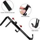 Christmas Stocking Stand, Suitable for Mantel - Adjustable Fireplace Wreath Hook - Metal Christmas Stocking Wreath Hook, Suitable for Christmas Home Party Decoration