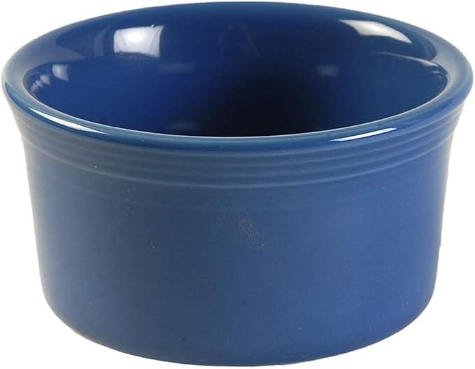 Pack of 2 Fiesta Peacock 568 4" x 2" Ramekin, Lapis 