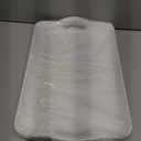 2 Pcs Serving Platters and Trays, 16" x 10" Rectangle Melamine Serving Platter Large Servings Dishes White Reusable Tray for Wedding Decor Snack Fruit Desserts Pantry Organization